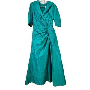 Elegant Mother of Bride Dress Watters & Watters Silk Dupioni Size 12 Fits 8 / 10